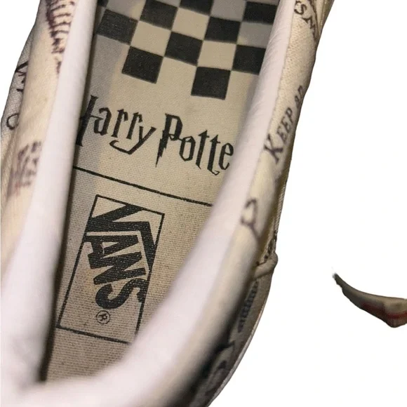 Vans Harry Potter x Classic Slip-On Marauder's Map sneaker men sz